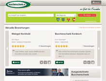 Tablet Screenshot of buschenschank.at
